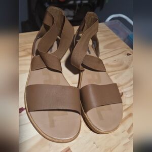 Sorel Tan Sandals